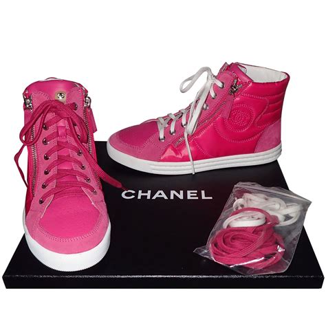 chanel inspired sneakers pink|chanel sneakers.